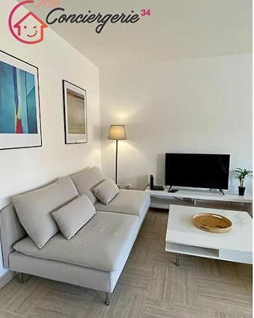 Splendide T3 Haut Standing Avec Parking Prive Montpellier Luaran gambar